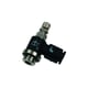Mini régleur de débit à l'échappement série 7660 - mâle - M5 - 6 mm - polymère - 7660 06 19