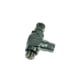 Régleur de débit à l'échappement série 7680 - laiton nickelé - G1/4" - 8 mm - 7680 08 13