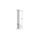 Fraise hémisphérique JS532 carbure - Diamètre : 3 mm - Revêtement : NXT - Nombre de dents : 2 - Longueur de coupe : 6 mm - Queue cylindrique