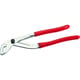 Pince multiprise à branches superposées chromées avec manche gainé PVC 250 mm
