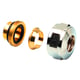 Raccord robinetterie radiateur avec bague laiton - 16 mm