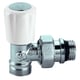 Corps thermostatique équerre mâle - 1/2" - équerre - chromé