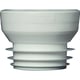 Raccord WC droit n°2 pour tube de D100/110mm