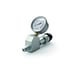 Ensemble manomètre et adaptateur série GA45GC - à bain - 3/8" NPTF - mâle - 700 bar - GA45GC