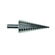 Foret étagé à tôles A781 HSS - Diamètre 6 à 30 mm - Longueur utile 98 mm
