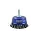 Brosse à fil sur tige 7004608151 pour meuleuse - diamètre 65 mm - fil acier - diamètre du fil 0,5 mm