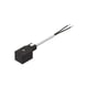 Câble à connecteur femelle série KMF - D=6 mm - câble= 2,5 m - 24V - IP67 - LED - KMF-1-24DC-2,5-LED