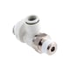 Régleur de débit avec indicateur, coudé et universel AS*2/3*1FS - R1/8 - 6 mm