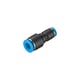 Raccord union série QS-0/1 - D=8 mm - D=6 mm - 14 bar - QS-8-6