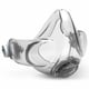 Demi-masque en silicone médical CleanSpace™ HALO