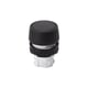 Bouton poussoir série T - D=22,5 mm - Noir - T-22-SW