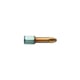 Embout de vissage titane empreinte Pozidriv® ED PZ 2 x 25 mm