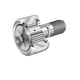 Galet de roulement sur axe à aiguilles série KRVE40-PP-A-NMT - Diamètre extérieur galet : 40 mm - Diamètre extérieur arbre : 18 mm - Longueur hors tout : 58 mm - Largeur galet : 20 mm