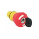 Tête de bouton tournant arrêt d'urgence série 800FM-MK-R - clé 455 800F - métal - 22,5 mm - rouge - 800FM-MK44R