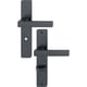 Ensemble sur grande plaque TOULON noir mat F9714