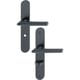 Ensemble sur grande plaque STOCKHOLM noir mat F9714