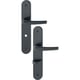 Ensemble sur grande plaque SAN-DIEGO noir mat F9714