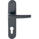 Ensemble sur petite plaque SAN-DIEGO noir mat F9714