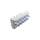 Multi-connecteur rectangulaire, à raccord mâle/femelle KDM-S - 6 mm