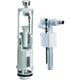 Mécanisme de chasse OPTIMA S/95L - latérale - double