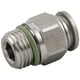 Raccord droit mâle cylindrique série 60020