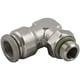 Raccord instantané équerre mâle orientable 60115X - 1/4 - 8 mm - acier inoxydable 316L
