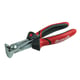 Pince coupante frontale avec manche bimatière - 160 mm