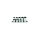 Rack de 5 douilles Torx® 1/2" sur rack STX.40