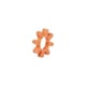 Anneau élastique pour accouplement ROTEX Shore A - 28 - Orange