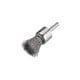 Brosse pinceau 3509161 - pinceau d.10 acier 0,30 ondulée