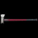 Merlin manche graphite - Poids : 2,7 kg - Largeur du taillant : 90 mm