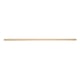 Manche de pelle droit en bois 130 cm
