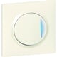 Poussoir DOOXIE one - 6 A - blanc - voyant lumineux