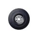 Plateau de ponçage strié nylon - rigide - Ø 125 mm