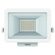 Projecteur LED THELEDA B20L avec fixation - 1100 lm - 3000 K - 201,5 x 130 x 31,5 mm - blanc
