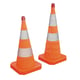 Cône de signalisation rétractable Classe 2 - 300 x 300 x 700 mm