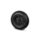 Roue de manutention PPO LM74 - 140 kg - caoutchouc plein - 400 x 100 mm alésage 25 mm