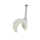 Fixation pour câble FIXFOR blanc