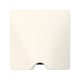 Sortie de câbles DOOXIE ONE 86 x 86 mm - blanc