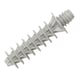 Cheville à visser pour perçage - diam. 8 mm - gris