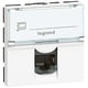 Prise RJ45 2 modules MOSAIC