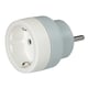 Adaptateur électrique industriel domestique ALLEMAGNE-FRANCE 2P+T - 16 A - 230 V