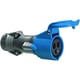 Prise mobile industrielle HYPRA 2P+T 200V à 250V plastique