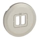Enjoliveur pour chargeur double USB CELIANE - blanc
