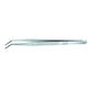 Pince brucelle à précision en inox avec goujon 155 mm