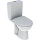 Pack WC au sol RENOVA Rimfree sortie horizontale - abattant fermeture ralentie et déclipsable