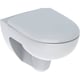 Pack WC suspendu RENOVA RIMFREE 54cm avec abattant ralenti blanc