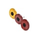 Brosse abrasive bristle sur tige Scotch-Brite™ BB-ZS - diamètre 75 mm - P80 jaune (x6)