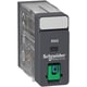 Relais interface débrochable Harmony Relay RXG - 24 VCC - 2 F/O - bouton de test verrouillable