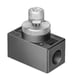 Limiteur de débit unidirectionnel série GR - G1/2" - 10 bar - 1620l/mn - GR-1/2